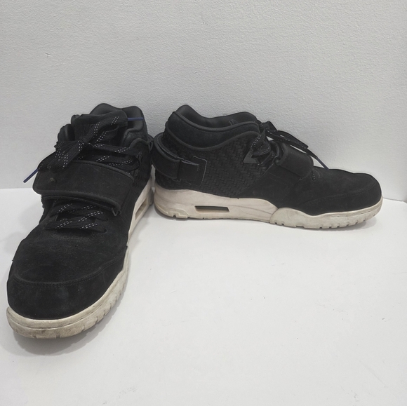 Nike Air Trainer Cruz Black Suede Sneakers Shoes 777535-004 Men's Size 10 - Picture 8 of 16